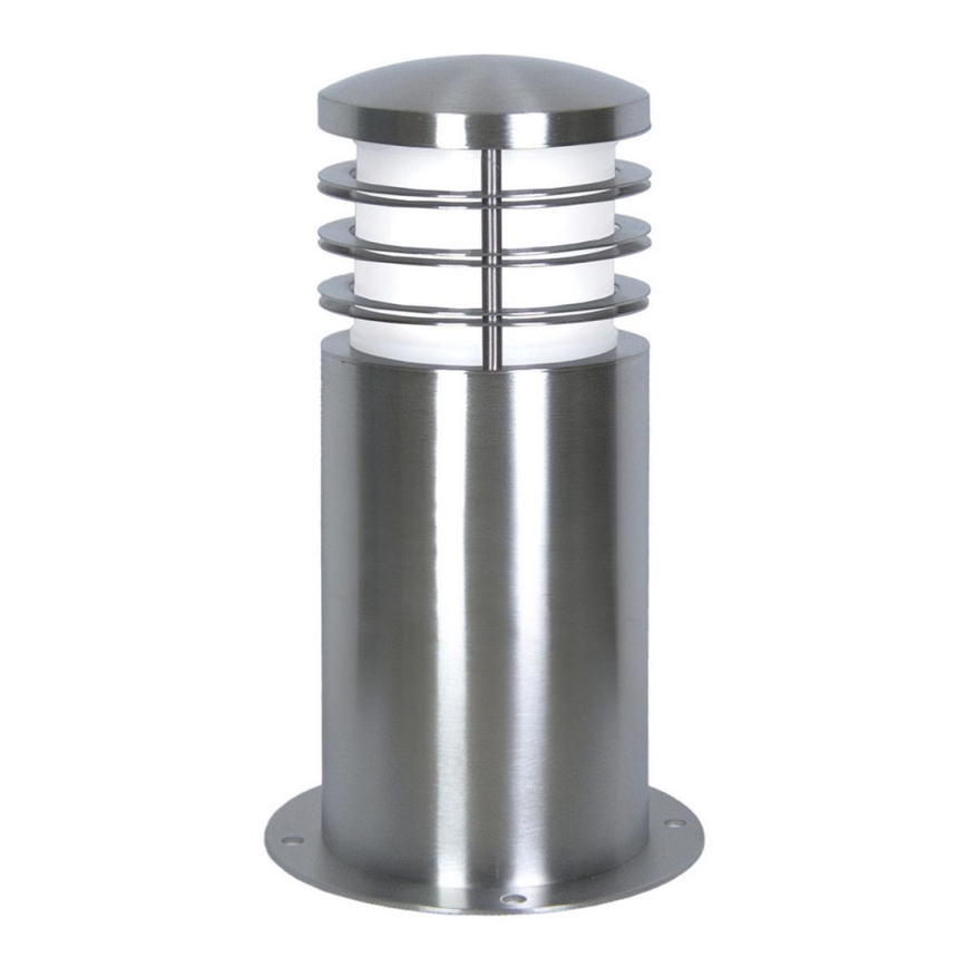 Jardin Zone - Lampadaire extérieur SANDBANKS 1xE27/60W/230V IP44 chrome mat