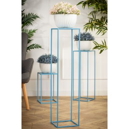 Jardinière 100x24 cm bleu