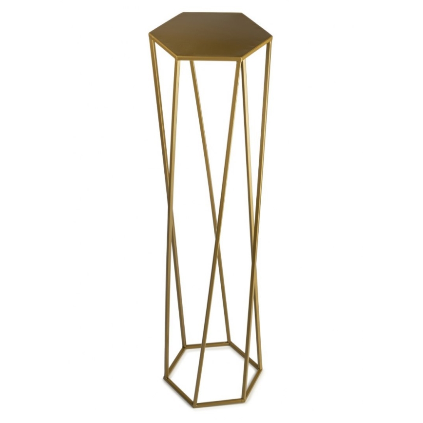 Jardinière 100x24 cm dorée