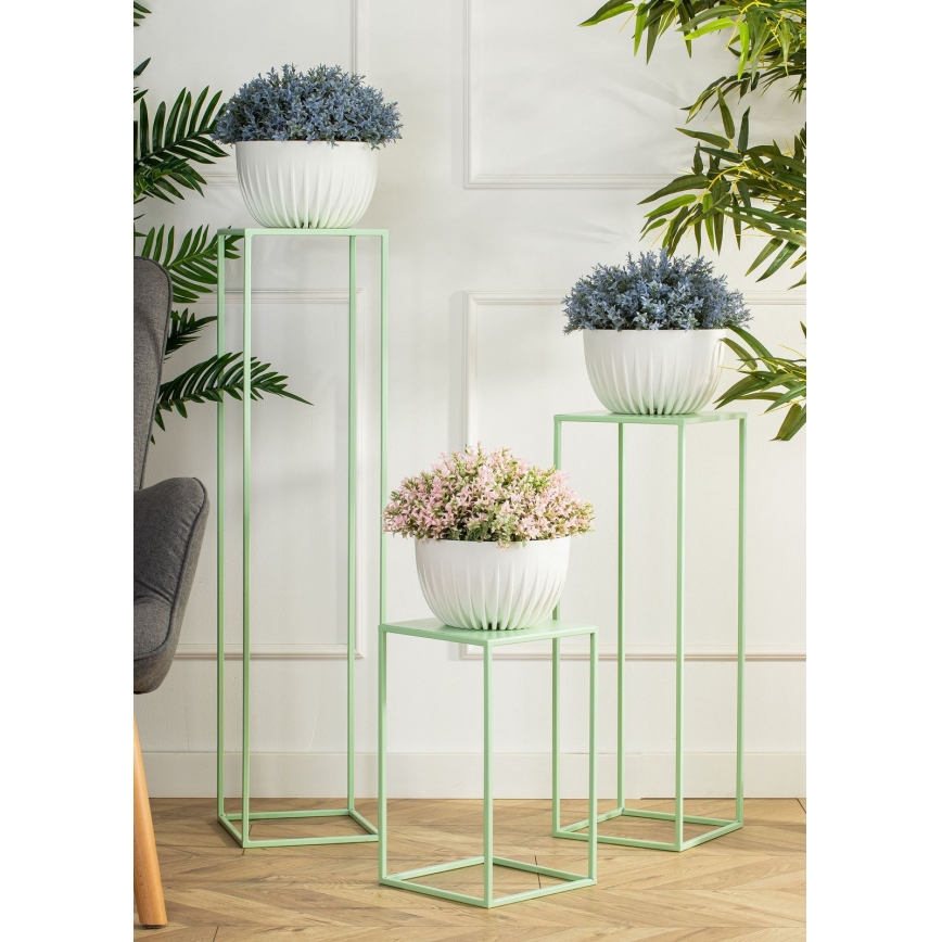 Jardinière 100x24 cm vert clair
