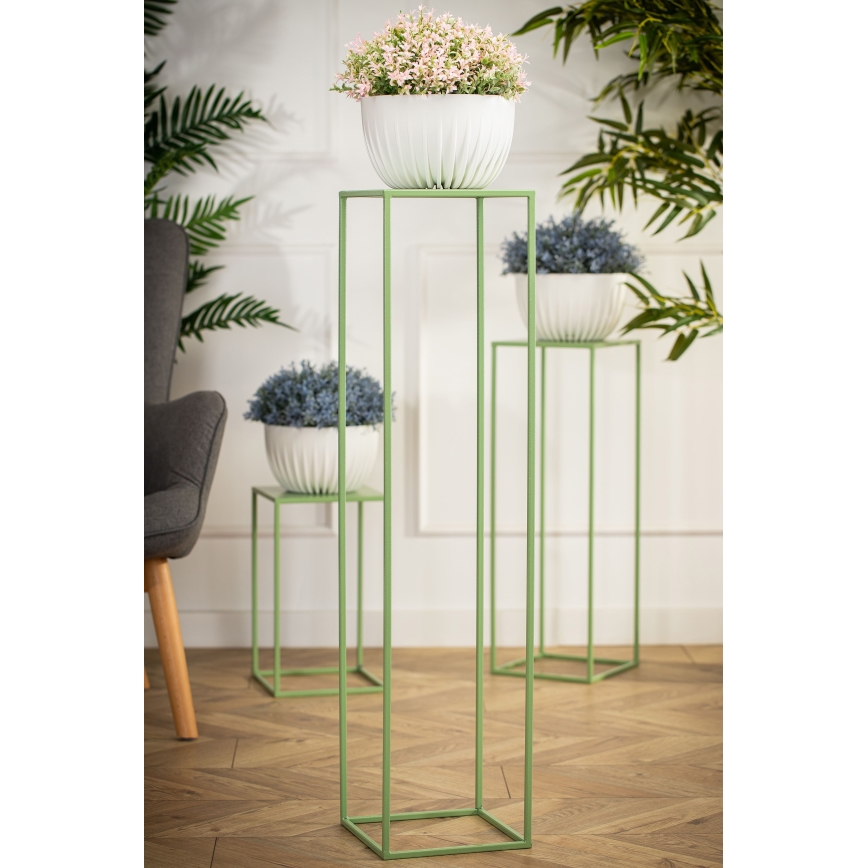 Jardinière 100x24 cm vert foncé