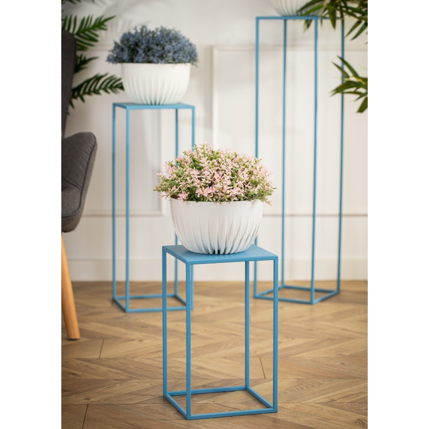 Jardinière 40x24 cm bleu