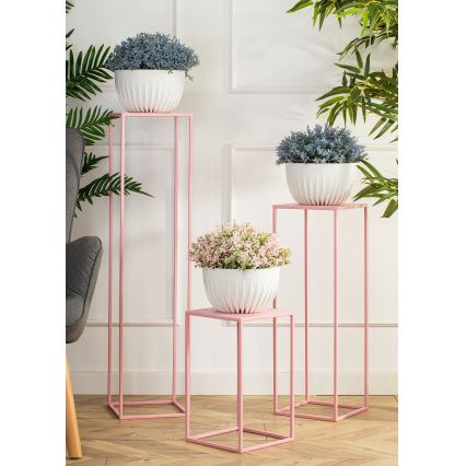 Jardinière 40x24 cm rose