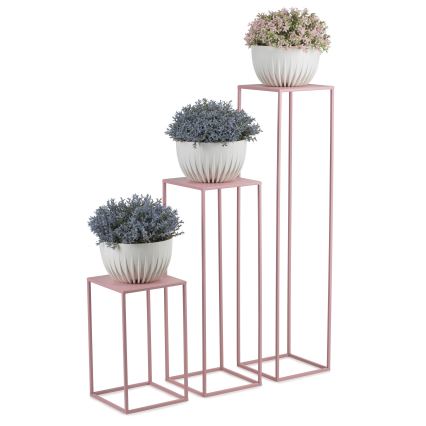 Jardinière 40x24 cm rose