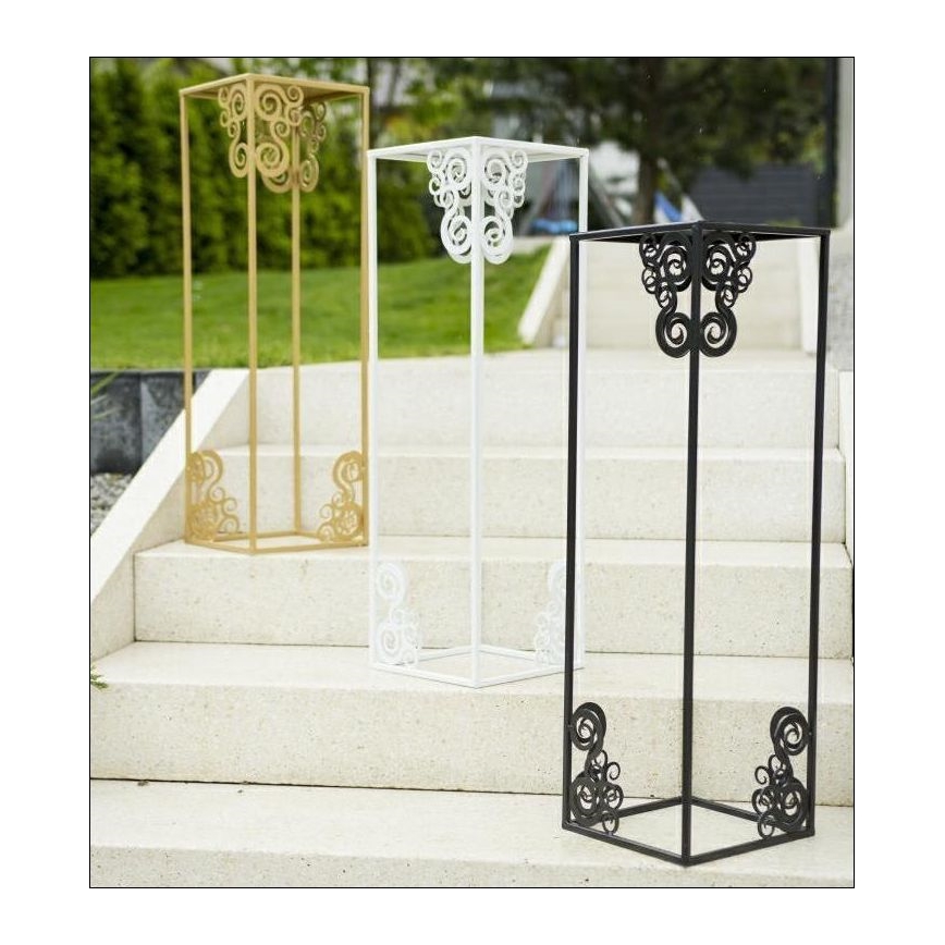 Jardinière 60x24 cm noire