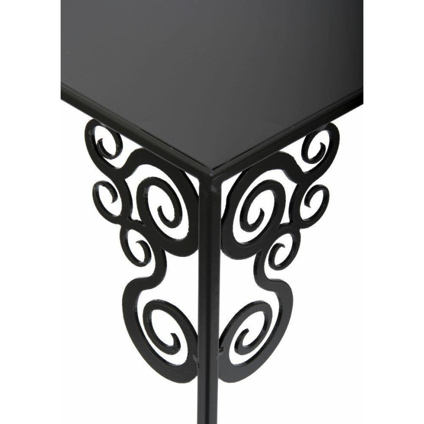 Jardinière 60x24 cm noire