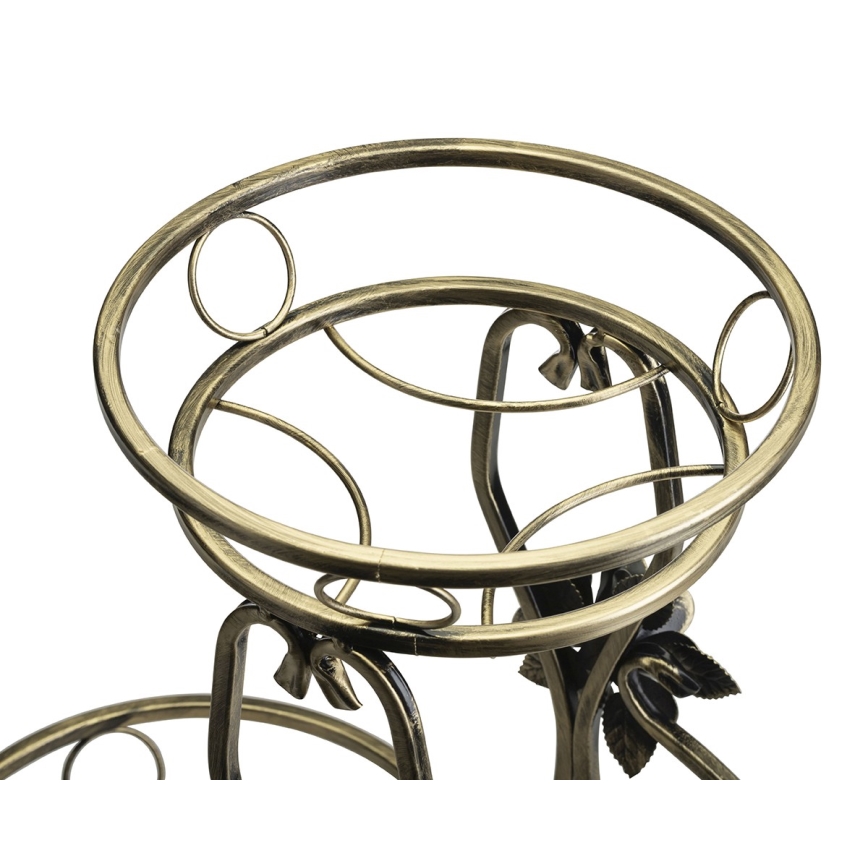 Jardinière 64x54 cm doré