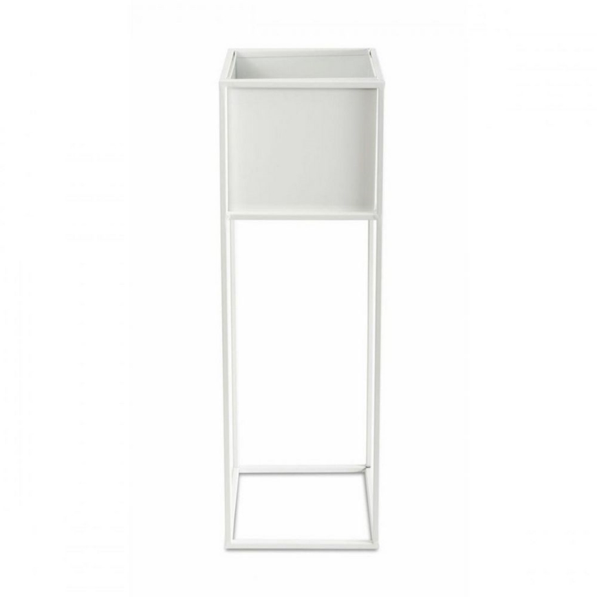 Jardinière 70x24 cm blanche