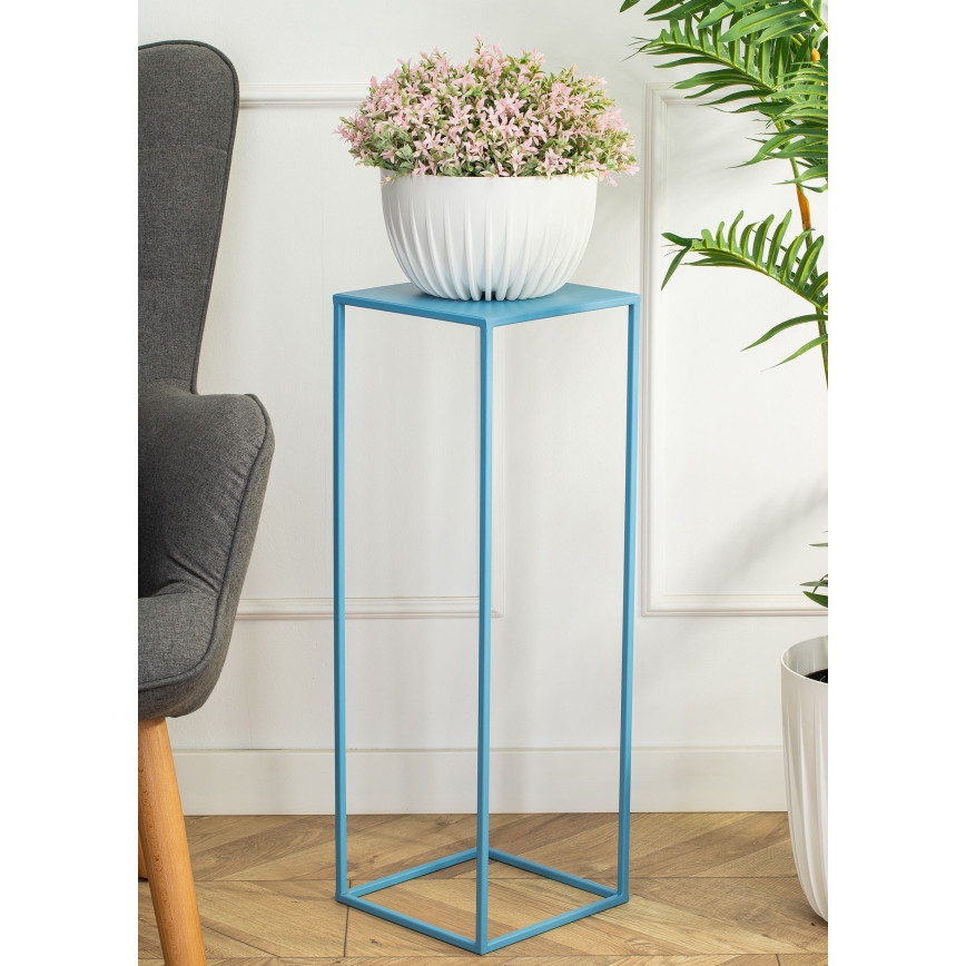 Jardinière 70x24 cm bleu