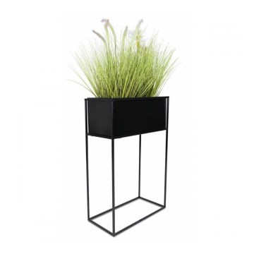 Jardinière 70x44 cm noire