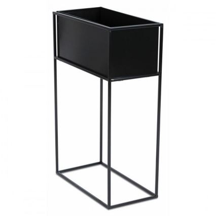 Jardinière 70x44 cm noire