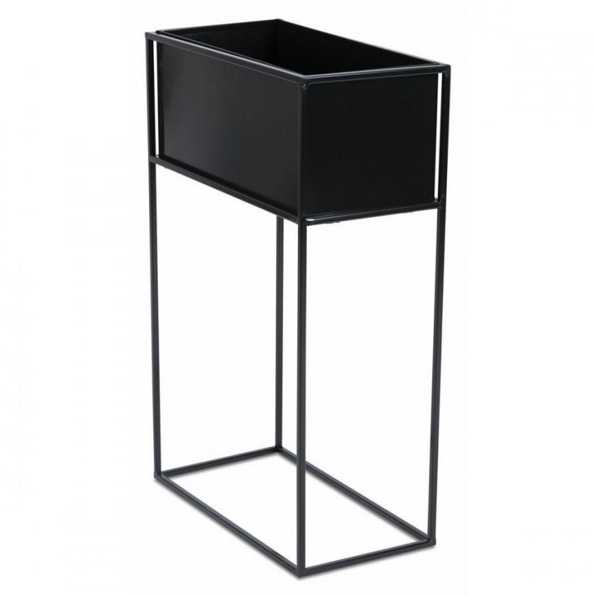 Jardinière 70x44 cm noire