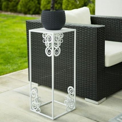 Jardinière 80x24 cm blanche