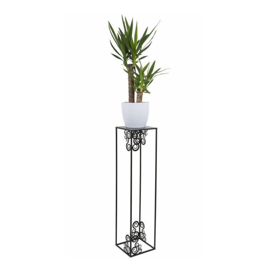 Jardinière 80x24 cm noire