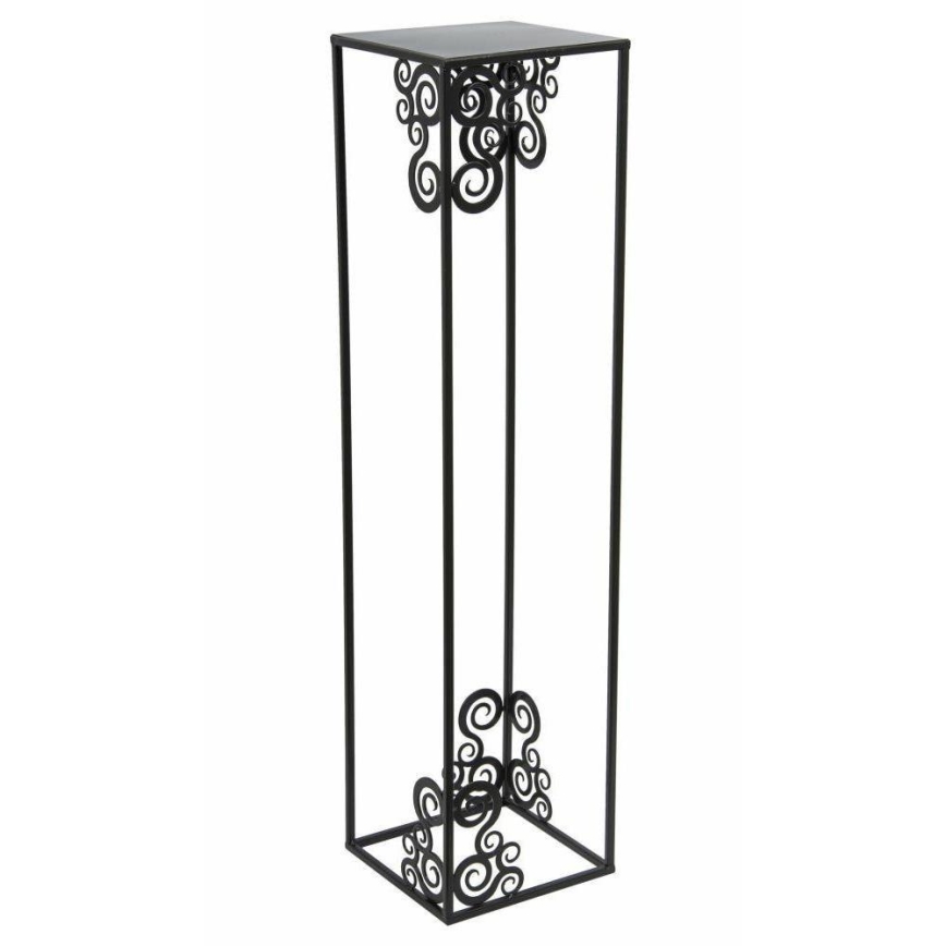 Jardinière 80x24 cm noire