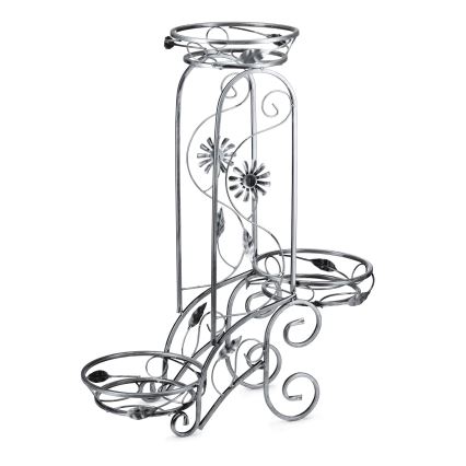 Jardinière 88x65 cm argent