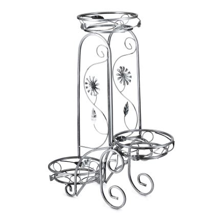 Jardinière 88x65 cm argent