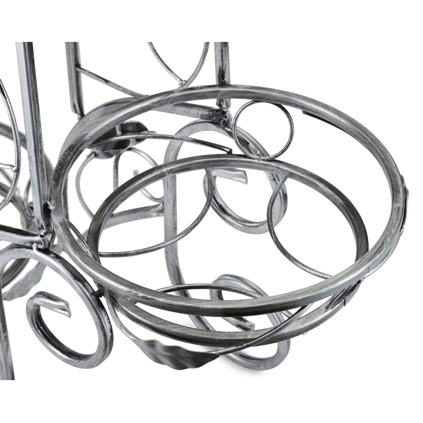 Jardinière 88x65 cm argent