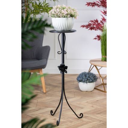 Jardinière 95x39 cm noir
