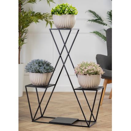 Jardinière 95x78 cm noir