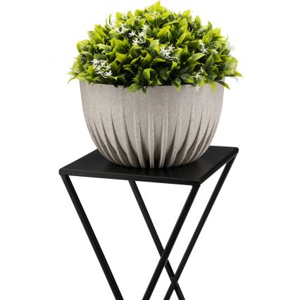 Jardinière 95x78 cm noir