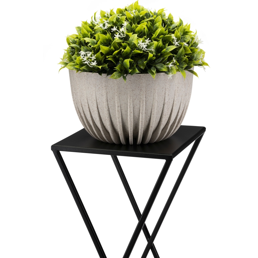 Jardinière 95x78 cm noir