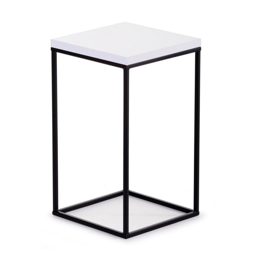 Jardinière BASICLOFT 40x24 blanche/noire