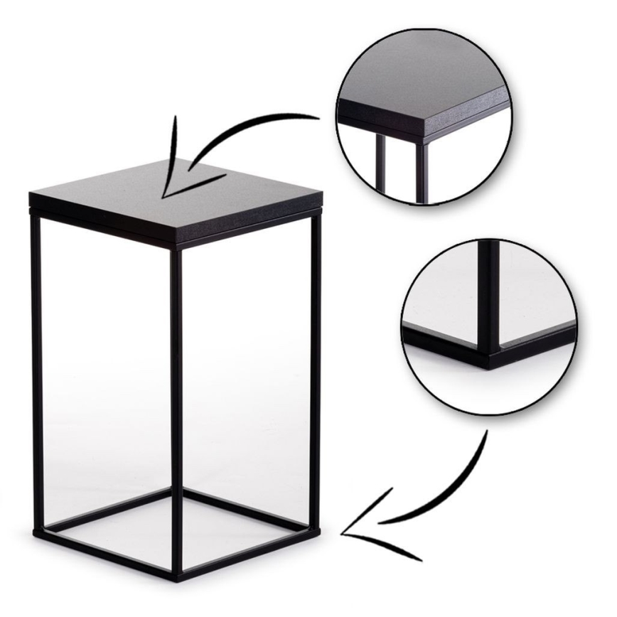 Jardinière BASICLOFT 40x24 noire