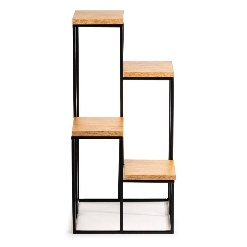 Jardinière KASKADA 70x34 noire/marron