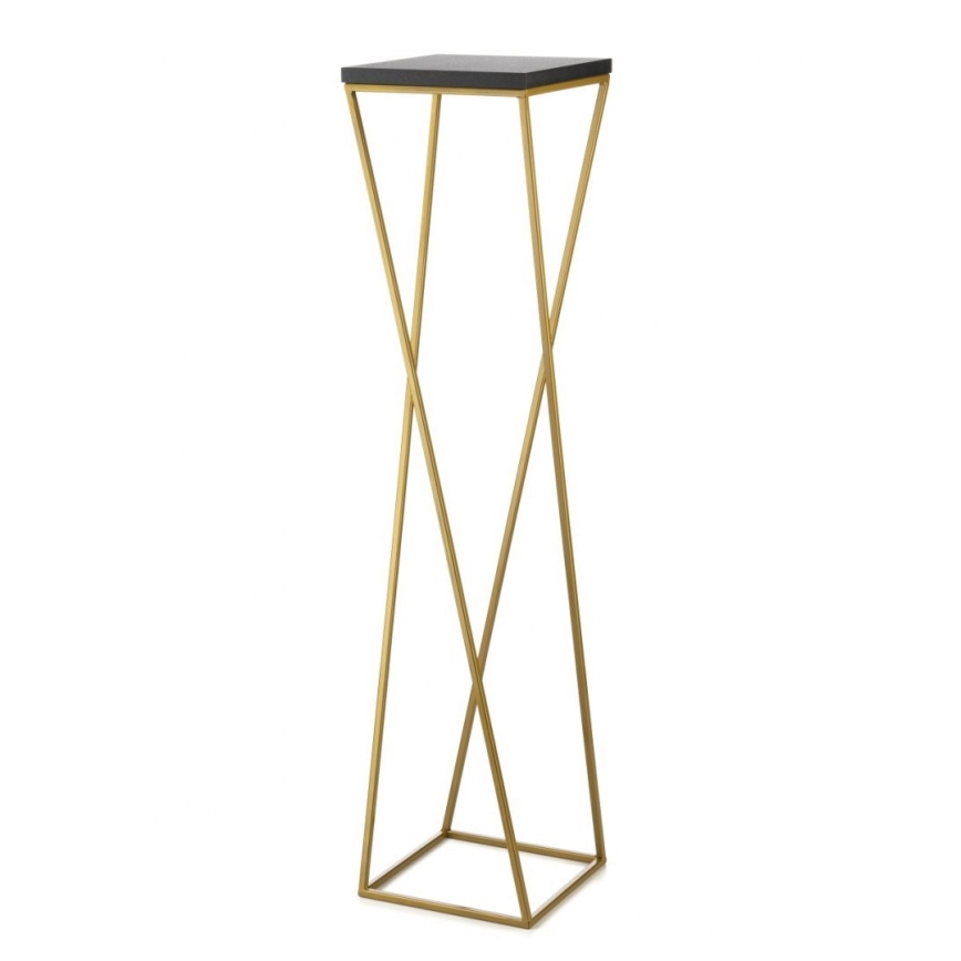 Jardinière LOFT 100x24 cm dorée/noire