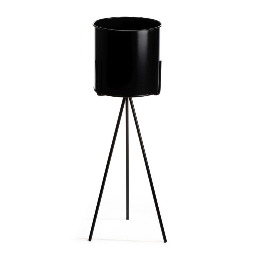 Jardinière TRIPOD 65x25 cm noire