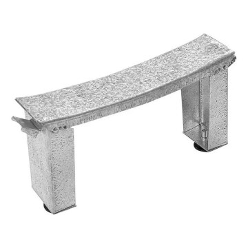 JIKA H2940120000001 - Badpoten voor ALMA/TANZA/RIGA, roestvrij staal (RVS)