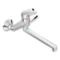 JIKA H3111N70042301 - Wastafelmengkraan TALAS 15,5 cm glanzend chroom