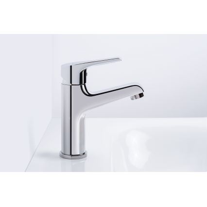 JIKA H3111W10049101 - Robinet de lavabo CUBE 17,9 cm Cold Start/chrome brillant