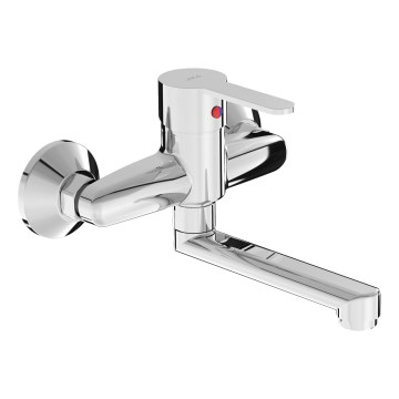 JIKA H3111Z70042201 - Kraan voor wastafel LYRA 15x20,1 cm glanzend chroom