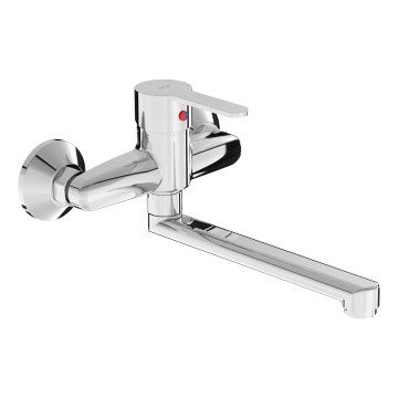 JIKA H3111Z70042301 - Kraan voor wastafel LYRA 15x26,1 cm glanzend chroom