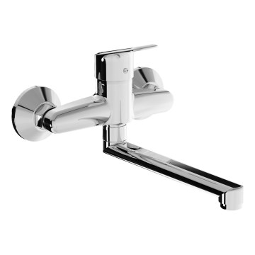 JIKA H3112E70042301 - Kraan voor wastafel TALAS 15x26,1 cm glanzend chroom