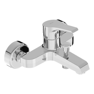 JIKA H3211W70044001 - Robinet de baignoire CUBE chrome brillant
