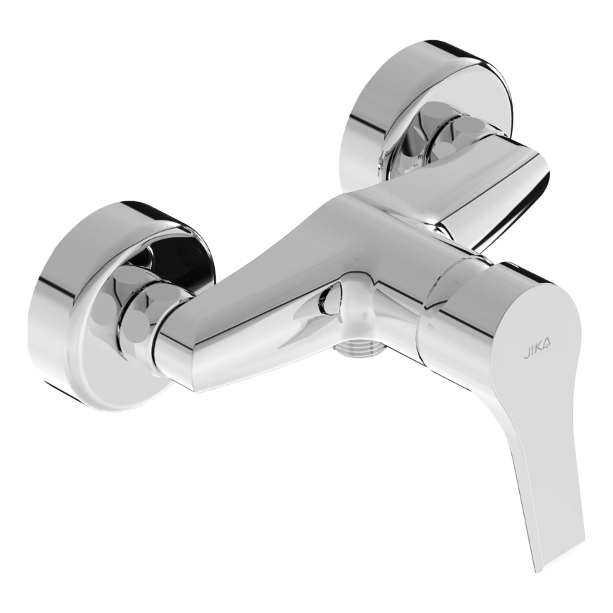 JIKA H3311W70044001 - Robinet de douche CUBE chrome brillant