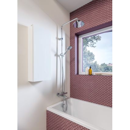 JIKA H3337170045711 - Ensemble de douche avec robinet thermostatique MIO chrome brillant