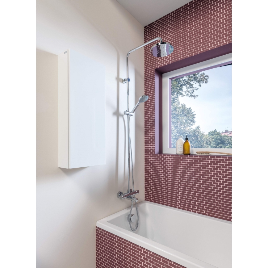JIKA H3337170045711 - Ensemble de douche avec robinet thermostatique MIO chrome brillant