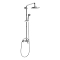 JIKA H3352770040001 - Ensemble de douche avec mitigeur LYRA - chrome brillant