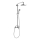 JIKA H3352770040001 - Ensemble de douche avec mitigeur LYRA - chrome brillant