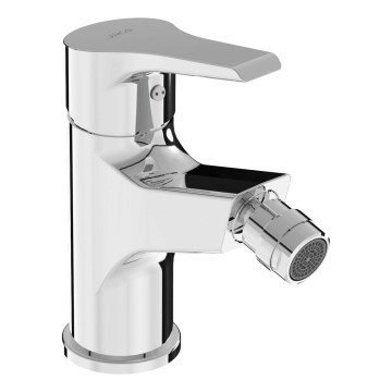 JIKA H3411W10041101 - Bidet kraan CUBE 15,4 cm glanzend chroom