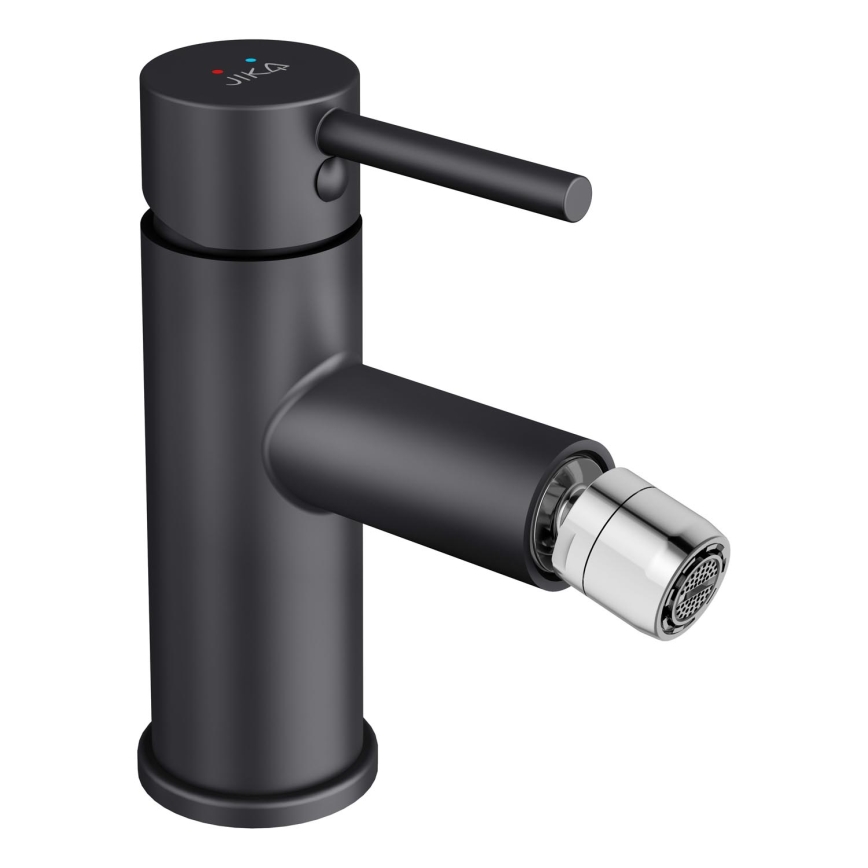 JIKA H3412F17161101 - Bidet kraan MIO 14,7 cm mat zwart