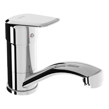 JIKA H3512E10042201 - Robinet d'évier LYRA 14,3 cm chrome brillant