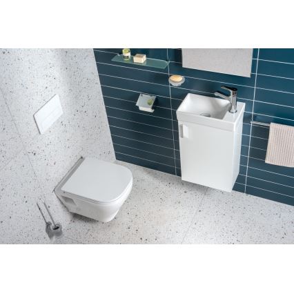 JIKA H45J5111753001 - Badkamerkast met wastafel PETIT 58,5x38,6 cm wit