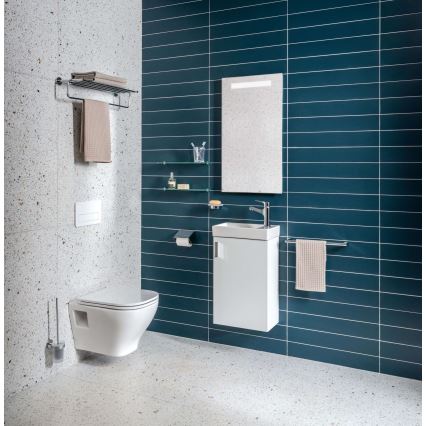 JIKA H45J5111753001 - Badkamerkast met wastafel PETIT 58,5x38,6 cm wit