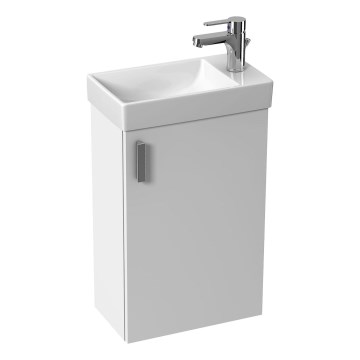 JIKA H45J5111753001 - Meuble de salle de bain avec lavabo PETIT 58,5x38,6 cm blanc