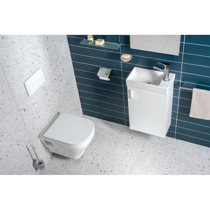 JIKA H45J5111753001 - Meuble de salle de bain avec lavabo PETIT 58,5x38,6 cm blanc